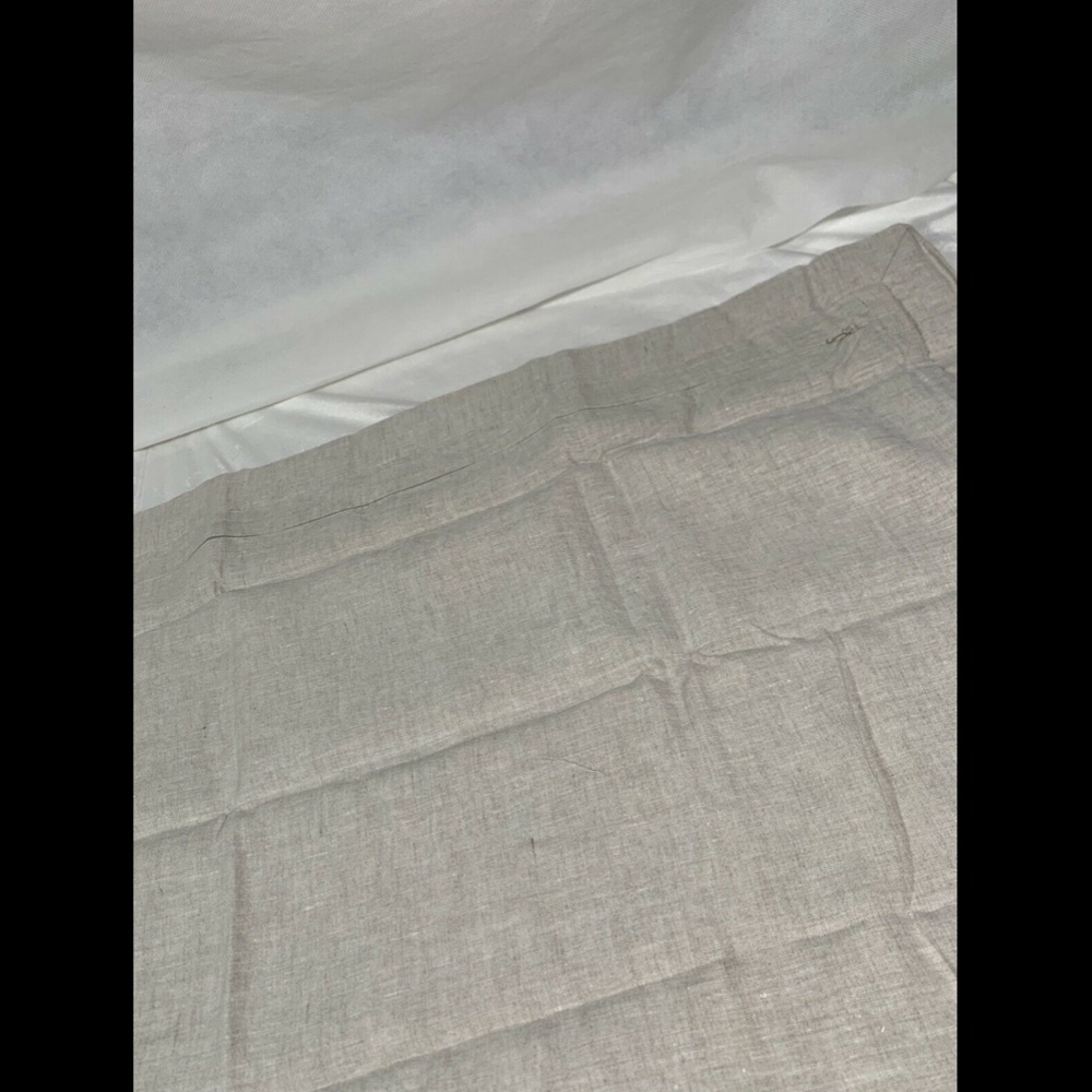 NIB‎ Hotel Collection Natural Linen (1) Standard Sham Pillow Case - Picture 9 of 12